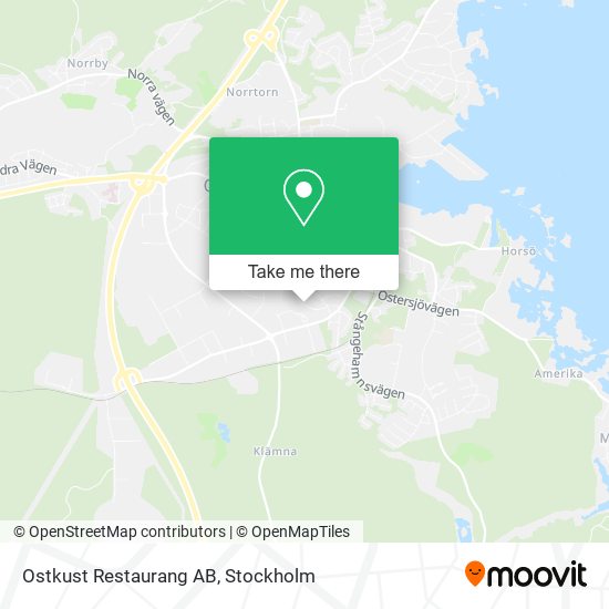 Ostkust Restaurang AB map