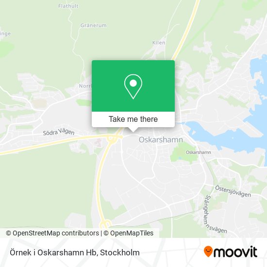 Örnek i Oskarshamn Hb map
