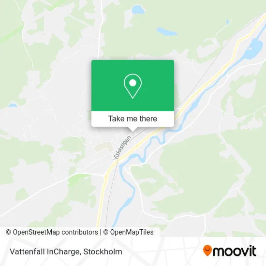 Vattenfall InCharge map