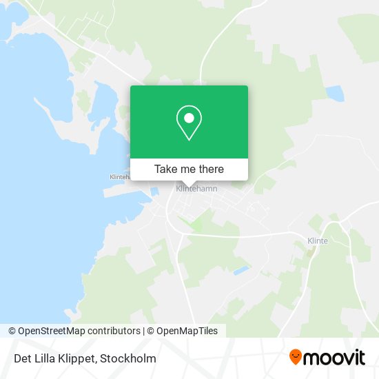 Det Lilla Klippet map