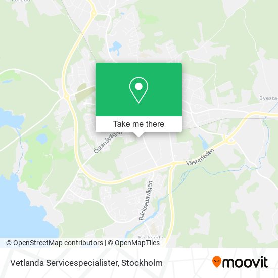 Vetlanda Servicespecialister map