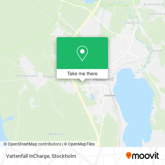 Vattenfall InCharge map