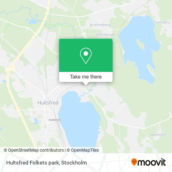 Hultsfred Folkets park map