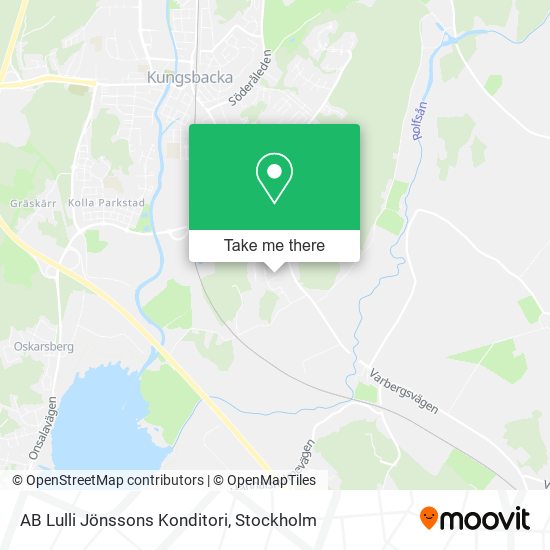 AB Lulli Jönssons Konditori map
