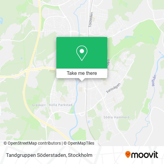 Tandgruppen Söderstaden map