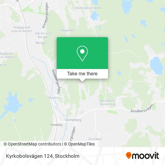 Kyrkobolsvägen 124 map