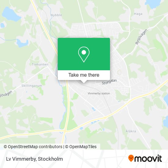 Lv Vimmerby map