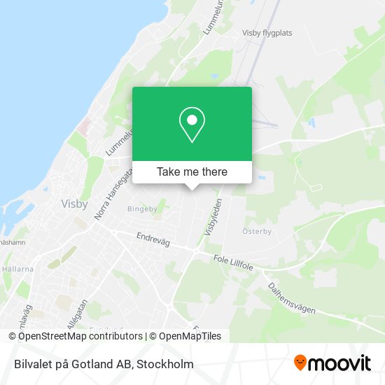 Bilvalet på Gotland AB map