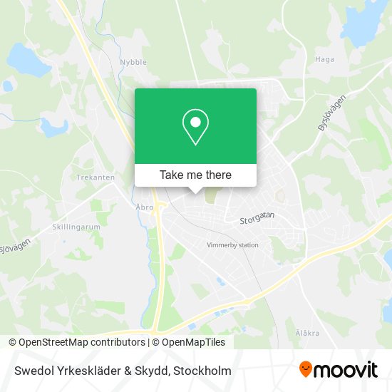 Swedol Yrkeskläder & Skydd map