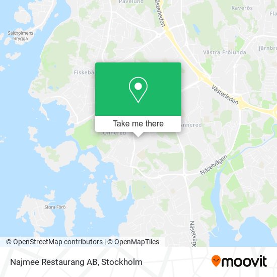 Najmee Restaurang AB map