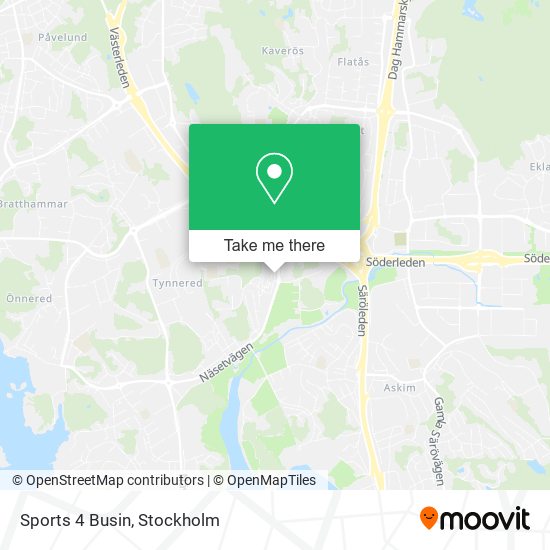 Sports 4 Busin map