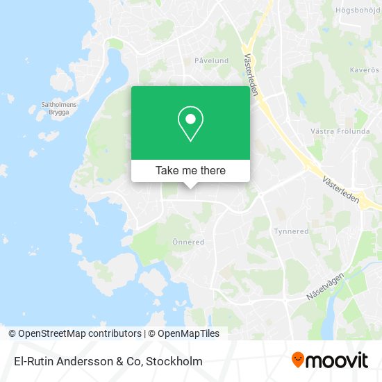 El-Rutin Andersson & Co map