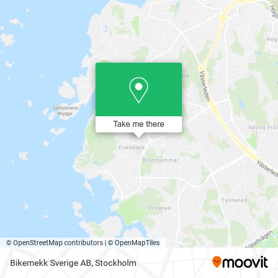 Bikemekk Sverige AB map