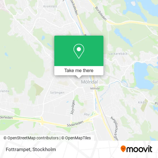 Fottrampet map