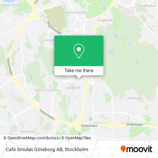 Café Smulan Göteborg AB map