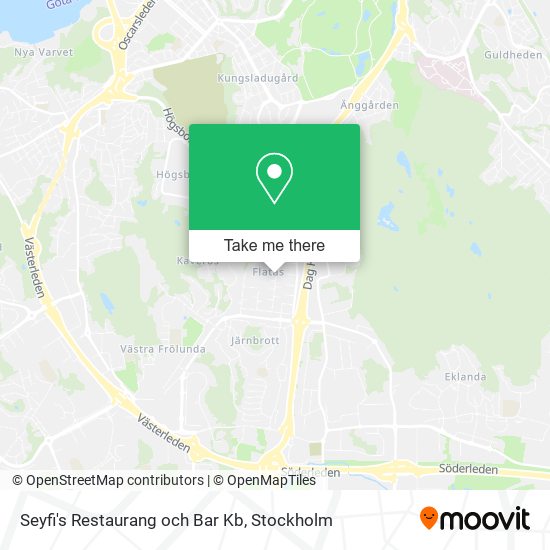 Seyfi's Restaurang och Bar Kb map