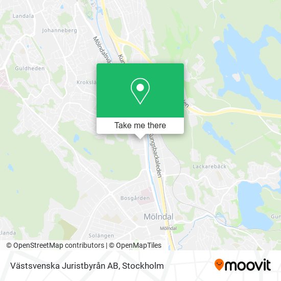 Västsvenska Juristbyrån AB map