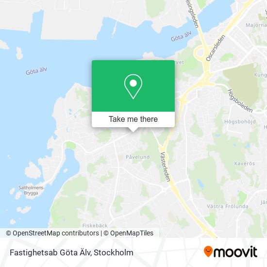 Fastighetsab Göta Älv map