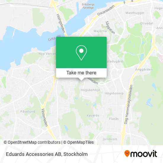 Eduards Accessories AB map