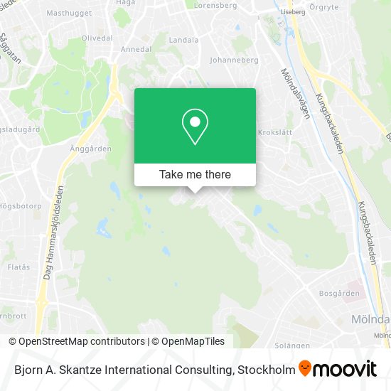 Bjorn A. Skantze International Consulting map