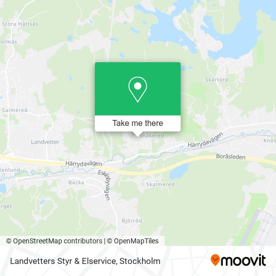 Landvetters Styr & Elservice map