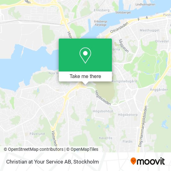 Christian at Your Service AB map