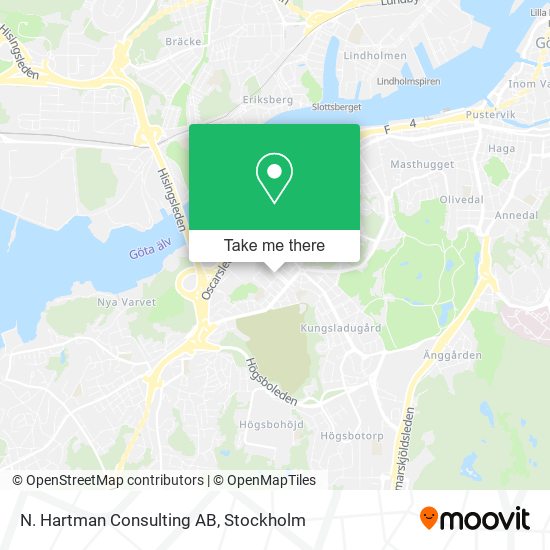 N. Hartman Consulting AB map