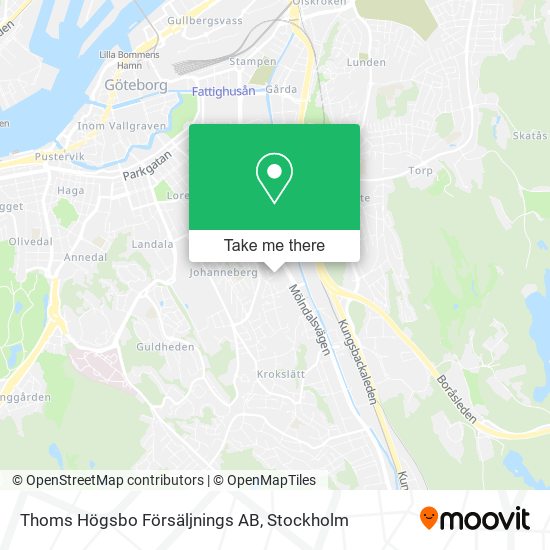 Thoms Högsbo Försäljnings AB map