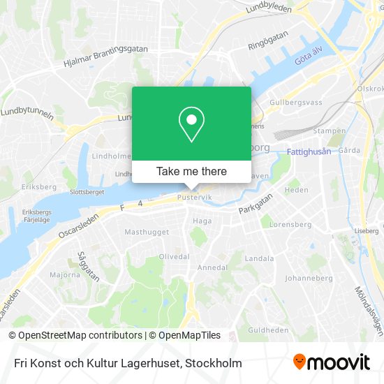 Fri Konst och Kultur Lagerhuset map