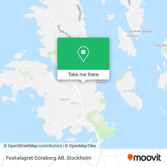 Feskelagret Göteborg AB map