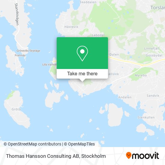 Thomas Hansson Consulting AB map