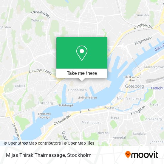 Mijas Thirak Thaimassage map