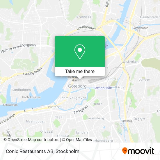 Conic Restaurants AB map