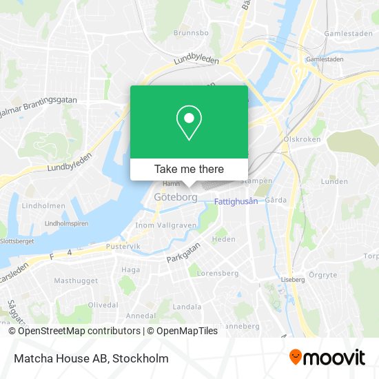 Matcha House AB map