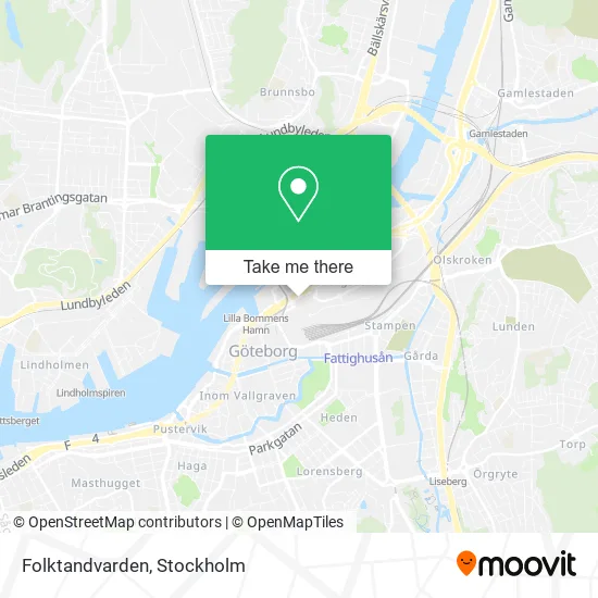 Folktandvarden map