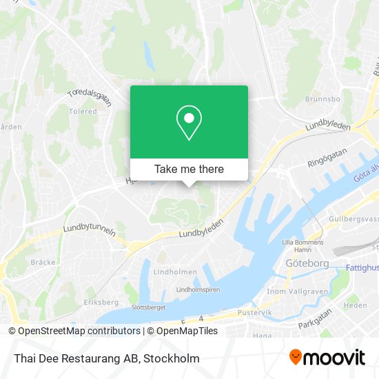 Thai Dee Restaurang AB map