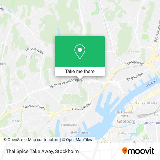 Thai Spice Take Away map