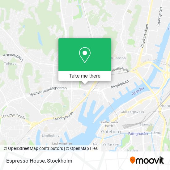 Espresso House map