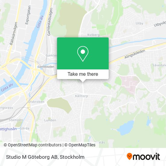 Studio M Göteborg AB map