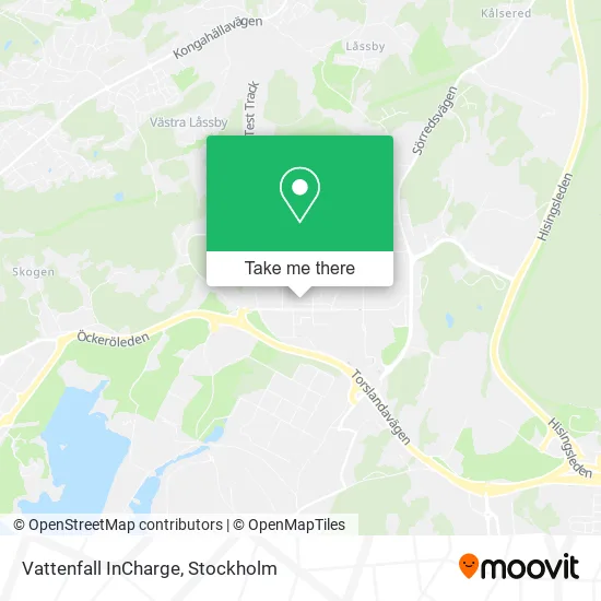 Vattenfall InCharge map