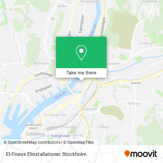 El-Finess Elinstallationer map