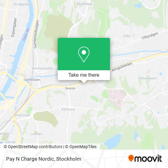 Pay N Charge Nordic map