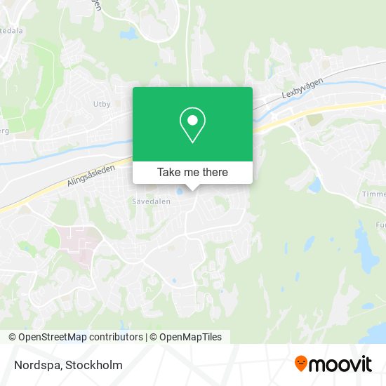 Nordspa map