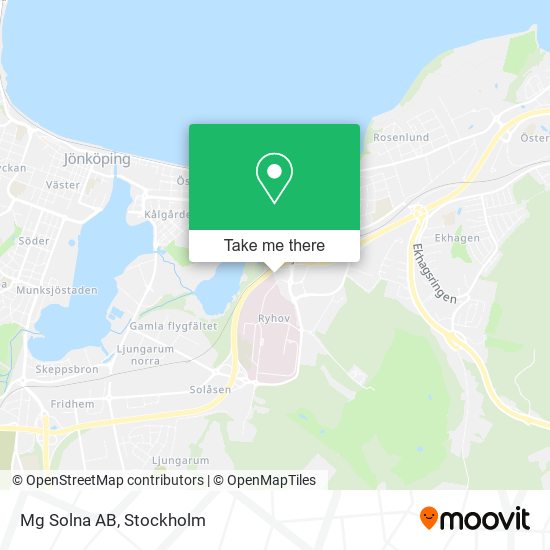 Mg Solna AB map