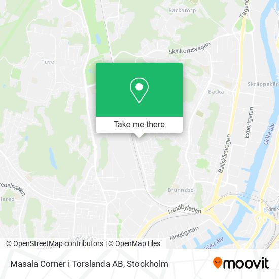 Masala Corner i Torslanda AB map