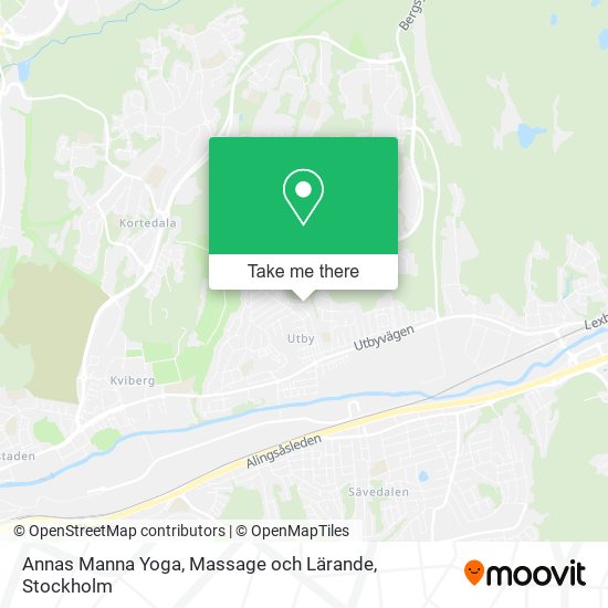 Annas Manna Yoga, Massage och Lärande map