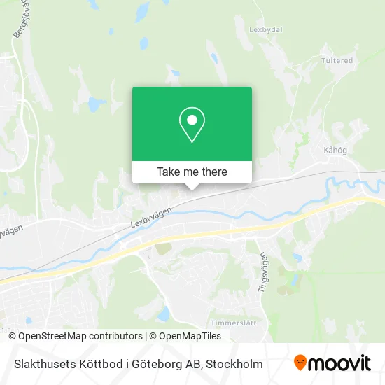 Slakthusets Köttbod i Göteborg AB map