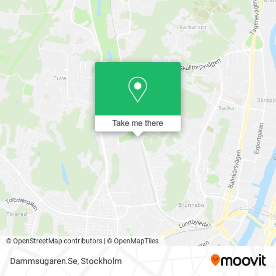 Dammsugaren.Se map