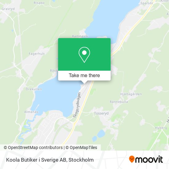 Koola Butiker i Sverige AB map