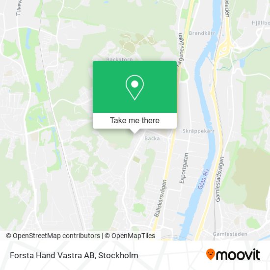 Forsta Hand Vastra AB map